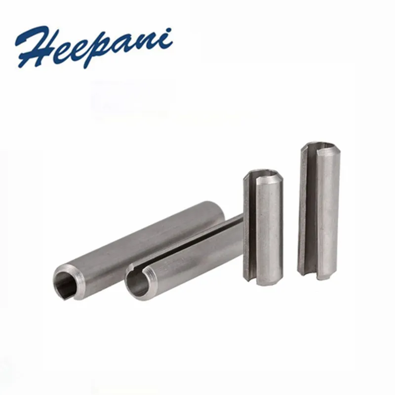 

50pcs 304 Stainless steel spring-type straight pins M8 M10 M12x20x25x30x35x40x45x50 spring pin GB879 positioning split pin