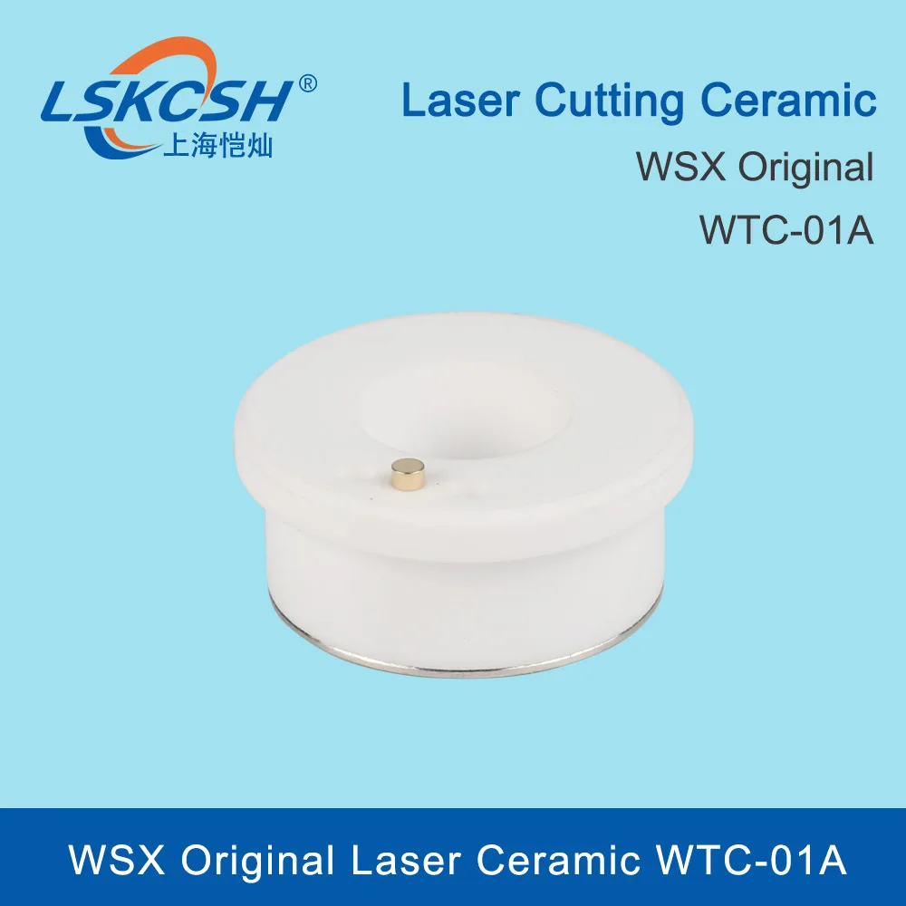 Imagem -03 - Lskcsh-bico de Cerâmica a Laser Wsx Original Peças de Anel em Cerâmica Tamanhos D28 24.5 mm para Cabeçote de Corte a Laser de Fibra Wsx