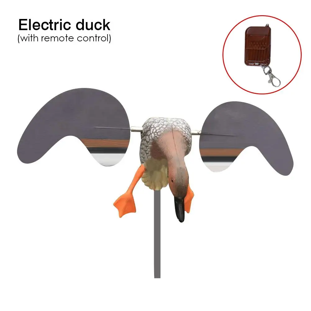 Duck Decoy Hunting Bait Hunting Bait Outdoor Duck Decoy Electric Or Wind Powered Motion Duck Decoy For Garden Backyard