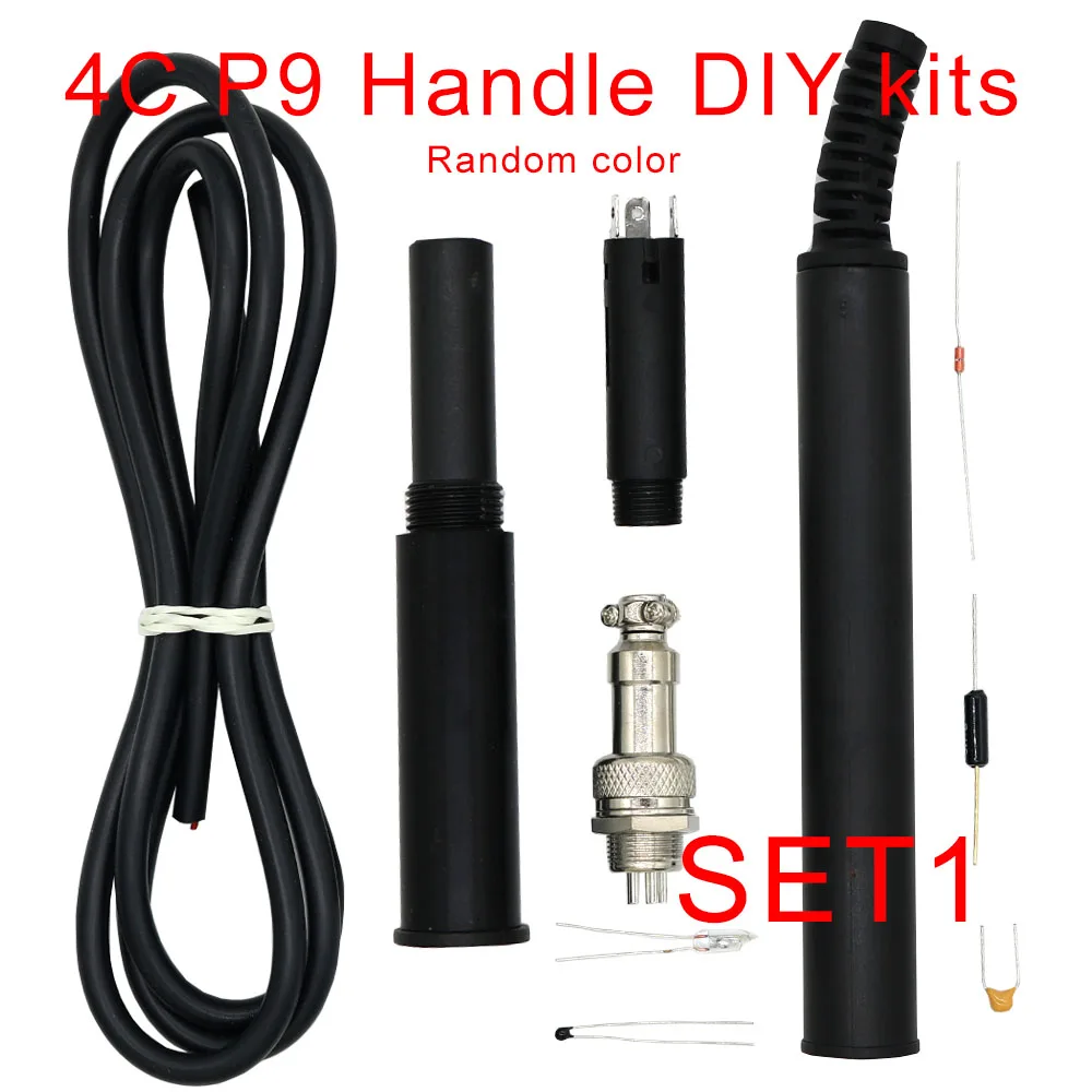 T12-P9 Plastic Soldering Iron handle DIY kits for STC/ OLED 952/951 MINI 942/941 station DIY spare parts