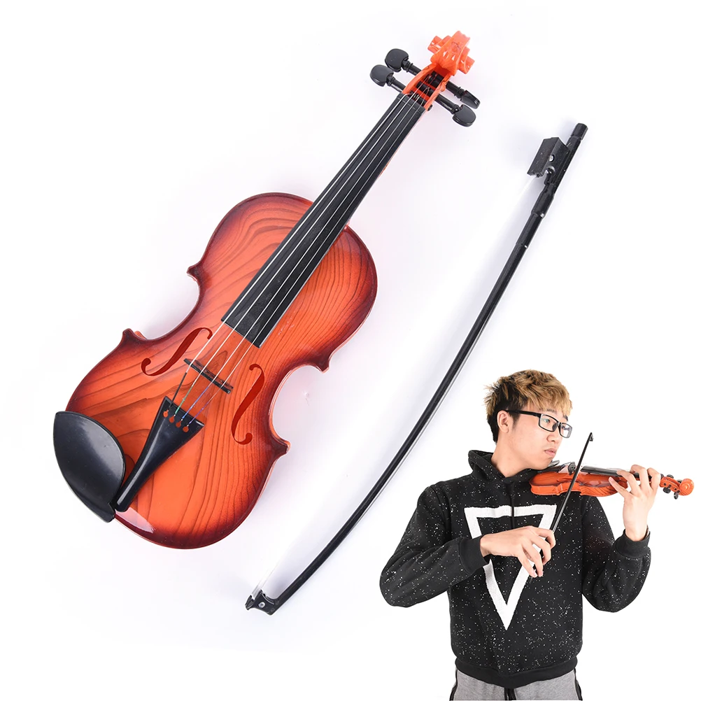 Akustisches Geigen spielzeug verstellbare Saiten simulation Musik instrument üben Kinder pädagogisches Spielzeug Kind Geschenke für Anfänger