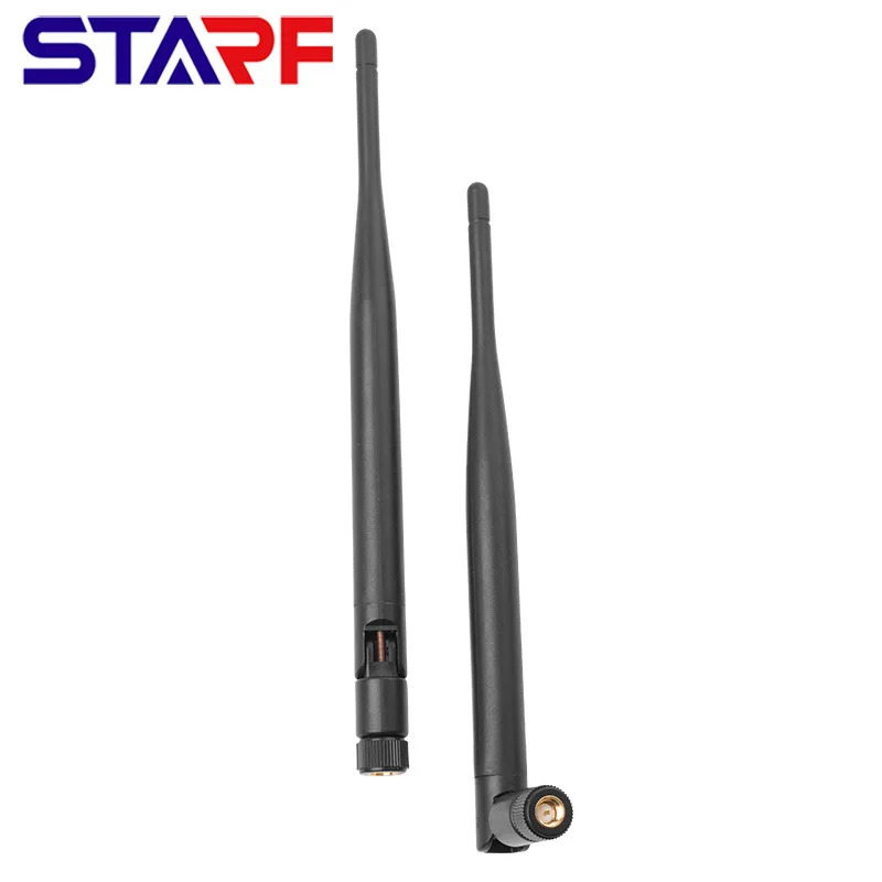 730-740mhz U-section microphone receiving rubber rod microphone antenna 5dBi 19.5cm SMA male