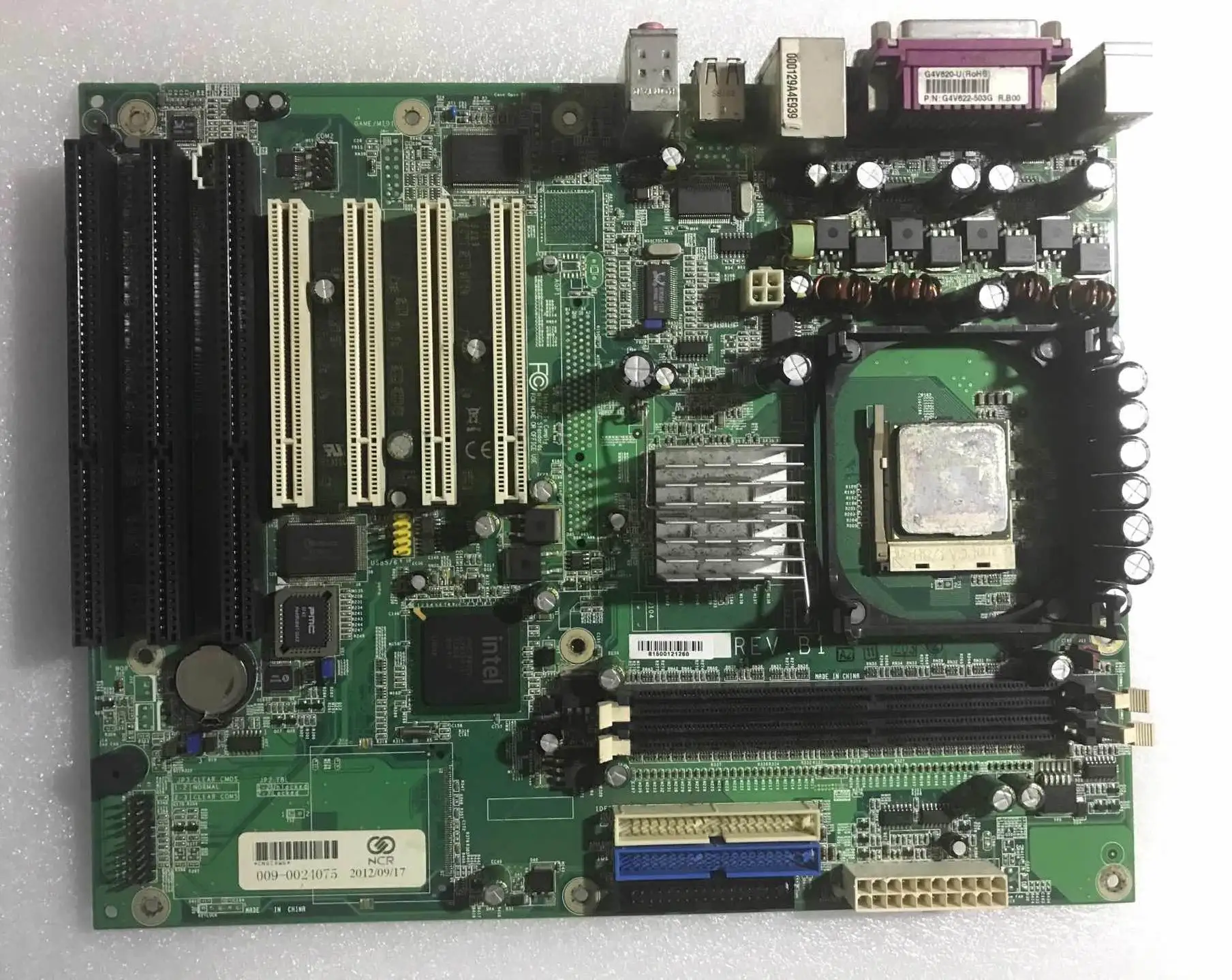 

Industrial Control Panel G4V620-U 845GV Motherboard Has 3 ISA Slots Good Quality