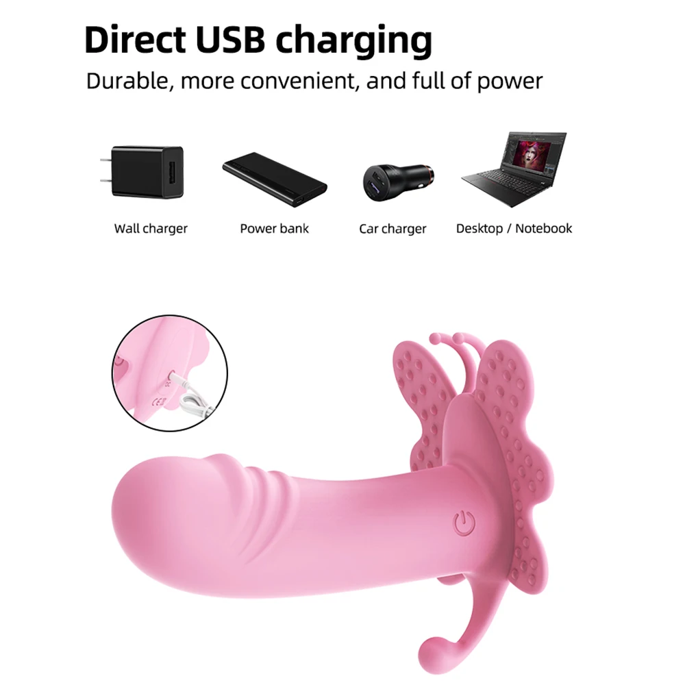 Remote Control Wearable Vibrator Dildo Vibrators for Women G-spot Clitoris Invisible Butterfly Panties Vibrating Egg Sex Toys 18