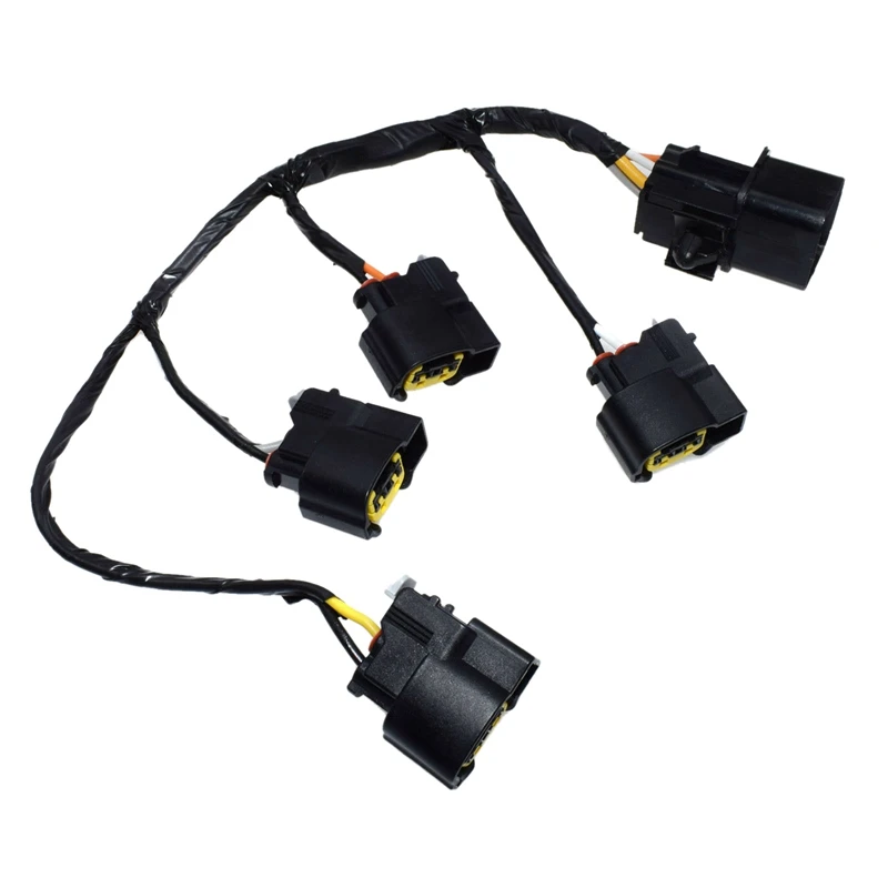 2X 27350-2B000 Ignition Coil Cable Plug Wire Harness for Kia Rio Soul Ceed Cerato Spectra Forte Accent 1.6L