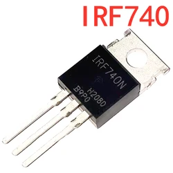 5 pezzi IRF740 TO220 IRF740PBF TO-220 740 Chipset IC nuovo e originale