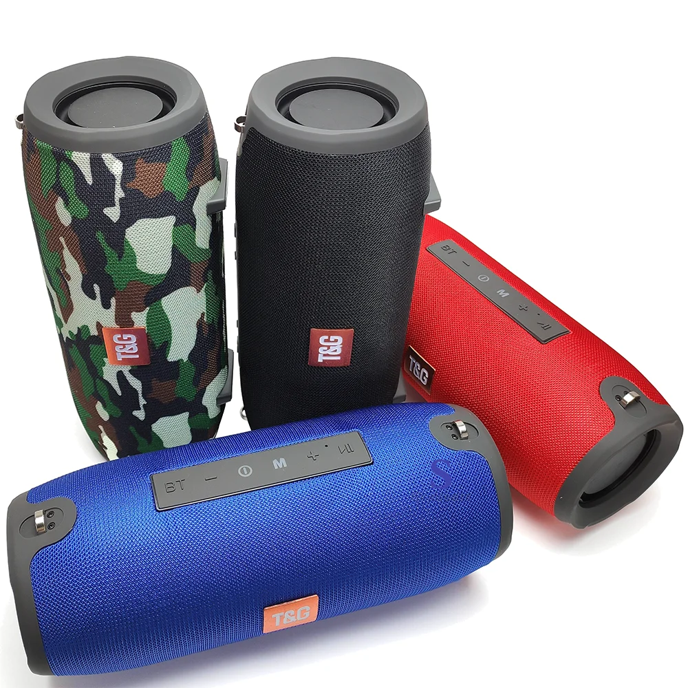 TG118 Speaker High Power Portable Waterproof Column For Computer TG125 Speakers Subwoofer Boom box Music-Center-Radio