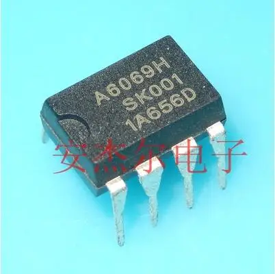 Free shipping 50PCS STR-A6069H A6069H DIP8