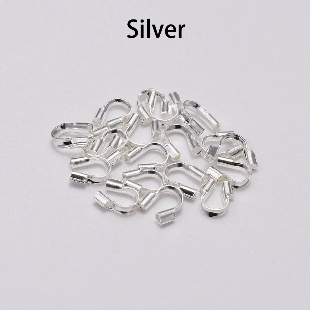 Wire Protectors for Jewellery Making, 4.5x4mm