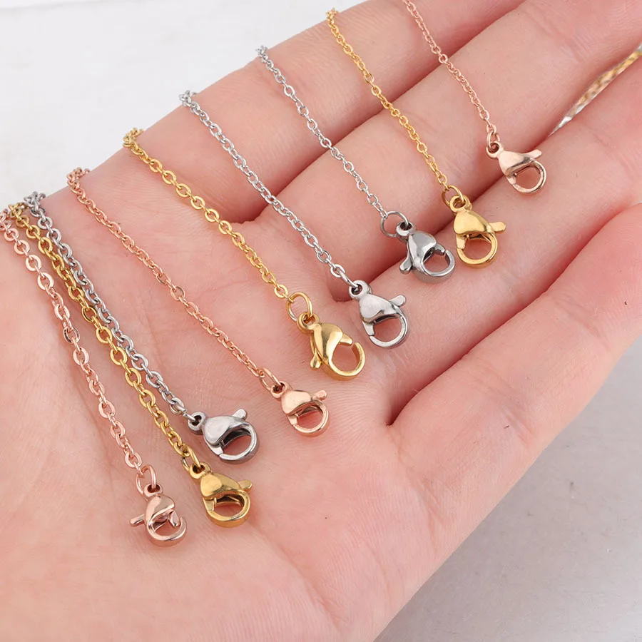 SOMMAR Fashion Gold color Goddess necklaces chain Double-headed lobster clasp 55cm glasses chain collar Jewelry European Style