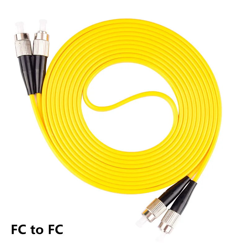 FC-FC Single-Mode Double-Core 3m 5m 10m 15m 20m 25m 30m 50m Double-Ended Fiber Jumper Tail FC to FC