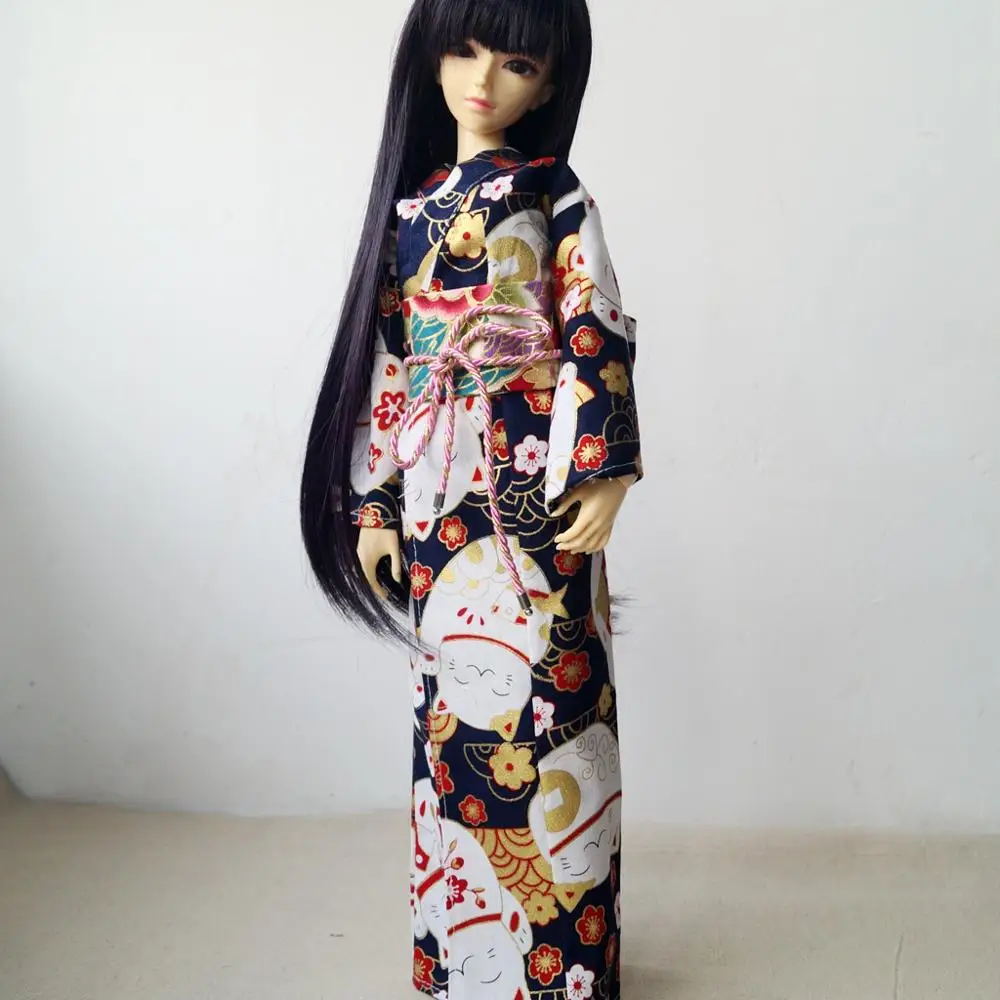 OOAK Japan Style Cat Kimono Dress For 1/4 17