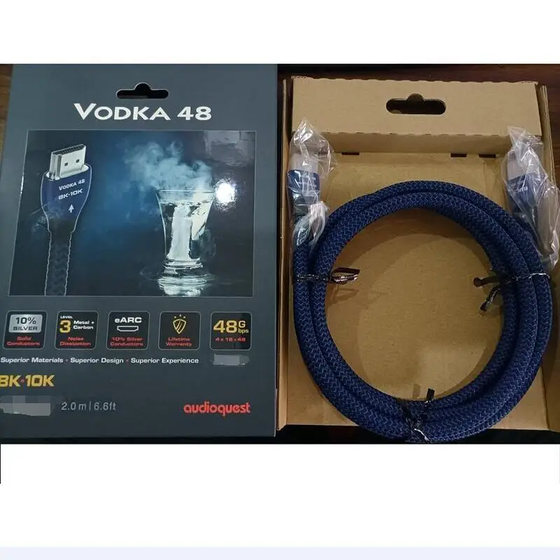 HiFi HDMI-Cable Compatible Video AV TV 48Gbps Ultra HD Audioquest 8K VODKA