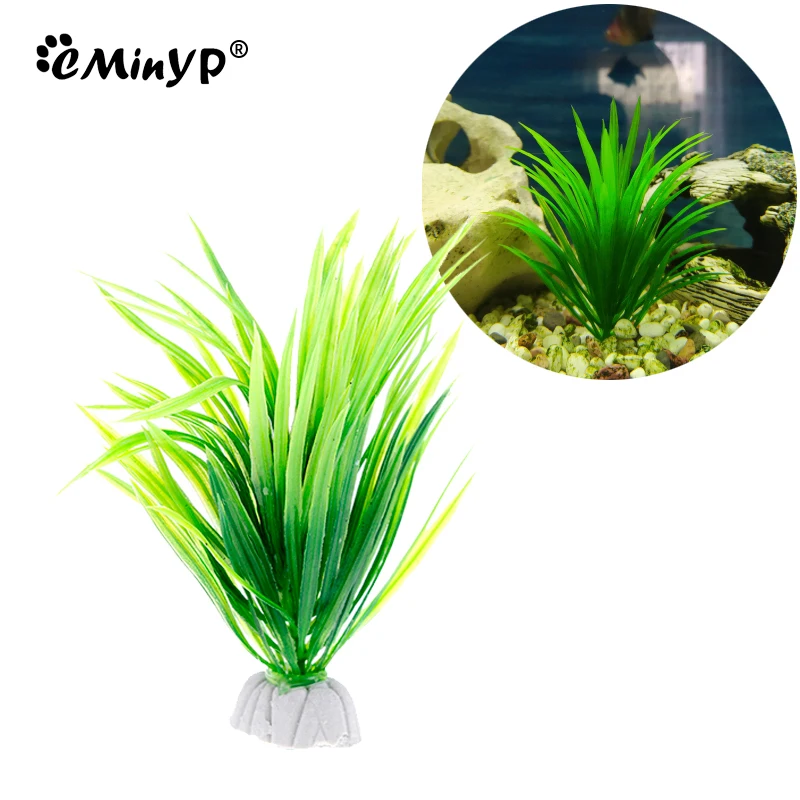 26 Type Simulation Artificial Seaweed Aquarium Decor Plastic Plants Fish Tank Decoration Colorful Water Grass Landscape Ornament