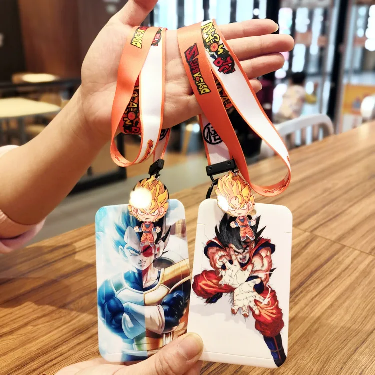 LB2481 Japanese Anime Manga Lanyard Badge Holder ID Card Lanyards Cell Phone Rope Key Lanyard Neck Straps Keychain Key Ring