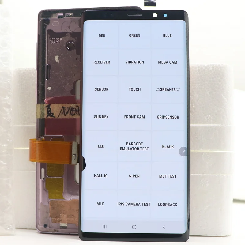 SUPER AMOLED Note9 LCD For SAMSUNG GALAXY Note 9 Lcd Display N9600 SM-N960D SM-N960F LCD Touch Screen Digitizer Assembly
