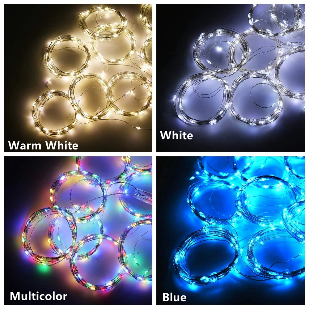 3x1/3x2/3x3m Led Icicle Curtain Fairy String Lights Christmas Lights For Wedding Home Garden Party Garland Decoration