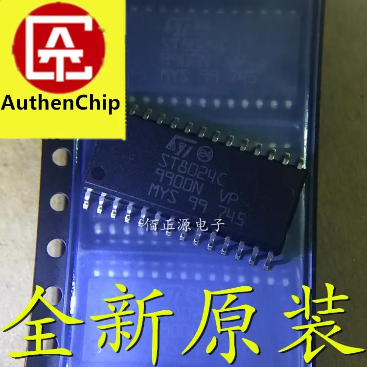 

10pcs 100% orginal new in stock ST8024C ST8024CDR Smart card interface chip SMD SOP28 feet