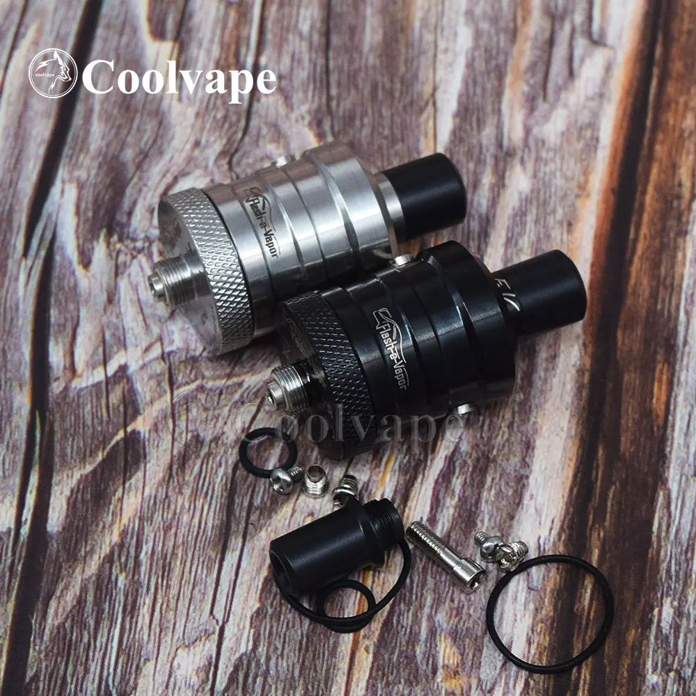 Coolvapeแฟลช-E-Vapor BF-1 Squonker RDA FEV RDA 23mm SINGLE COIL Atomizer Vaporizer RebuildingถังVAPE VS MAVERICK RDA