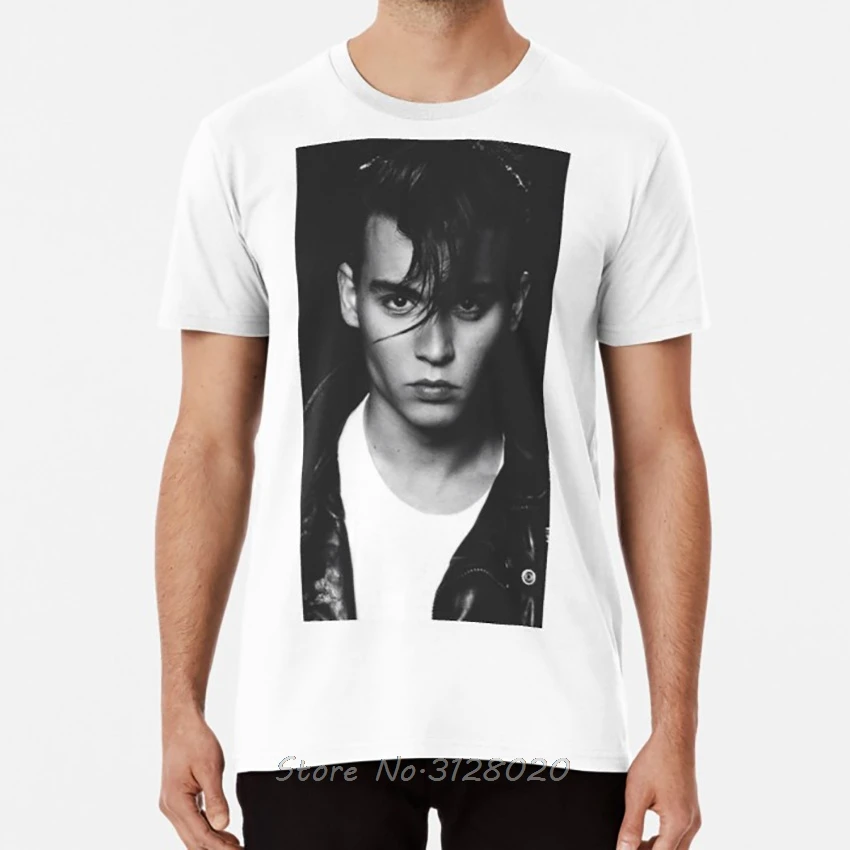 Johnny Depp T Shirt Johnny Depp Crybaby Print T-shirt Summer Men Cotton O-neck Tshirt Hip Hop Tees Tops