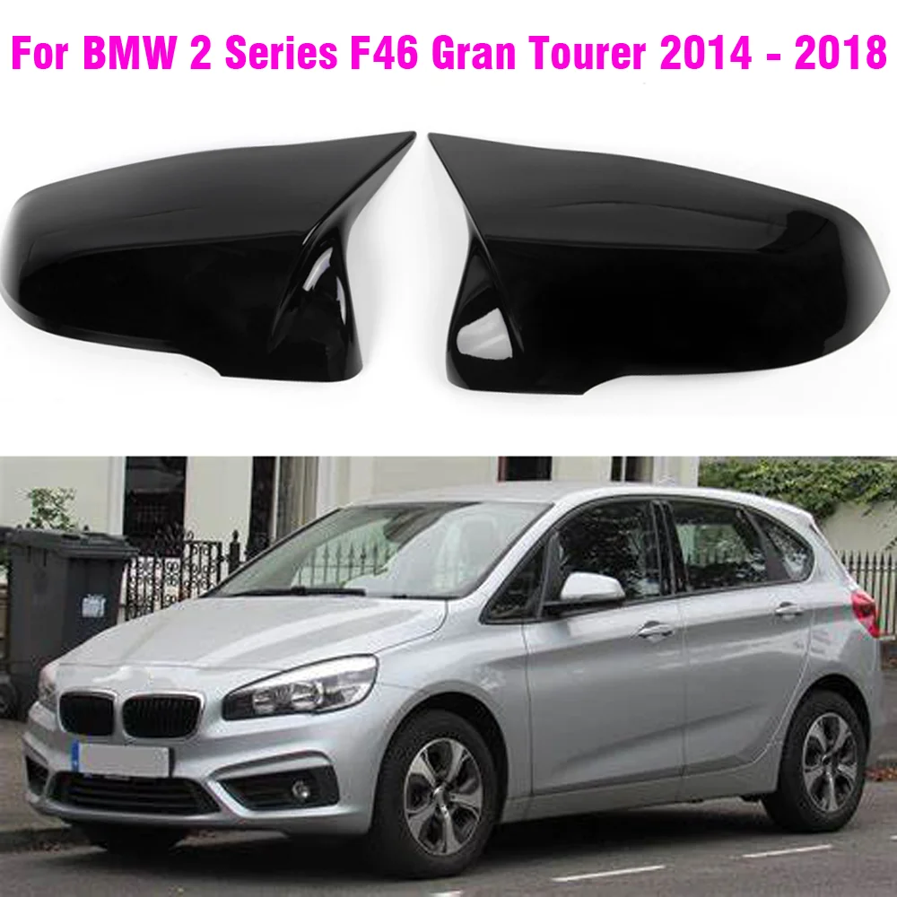 

Rearview Mirror Covers For BMW F45 F46 2 Series 2014-2018 Gloss Black