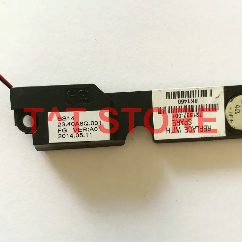 New original 721537-001 for HP 440 445 G1 laptop Built-in audio speaker set 023.40A8Q.001 test good free shipping