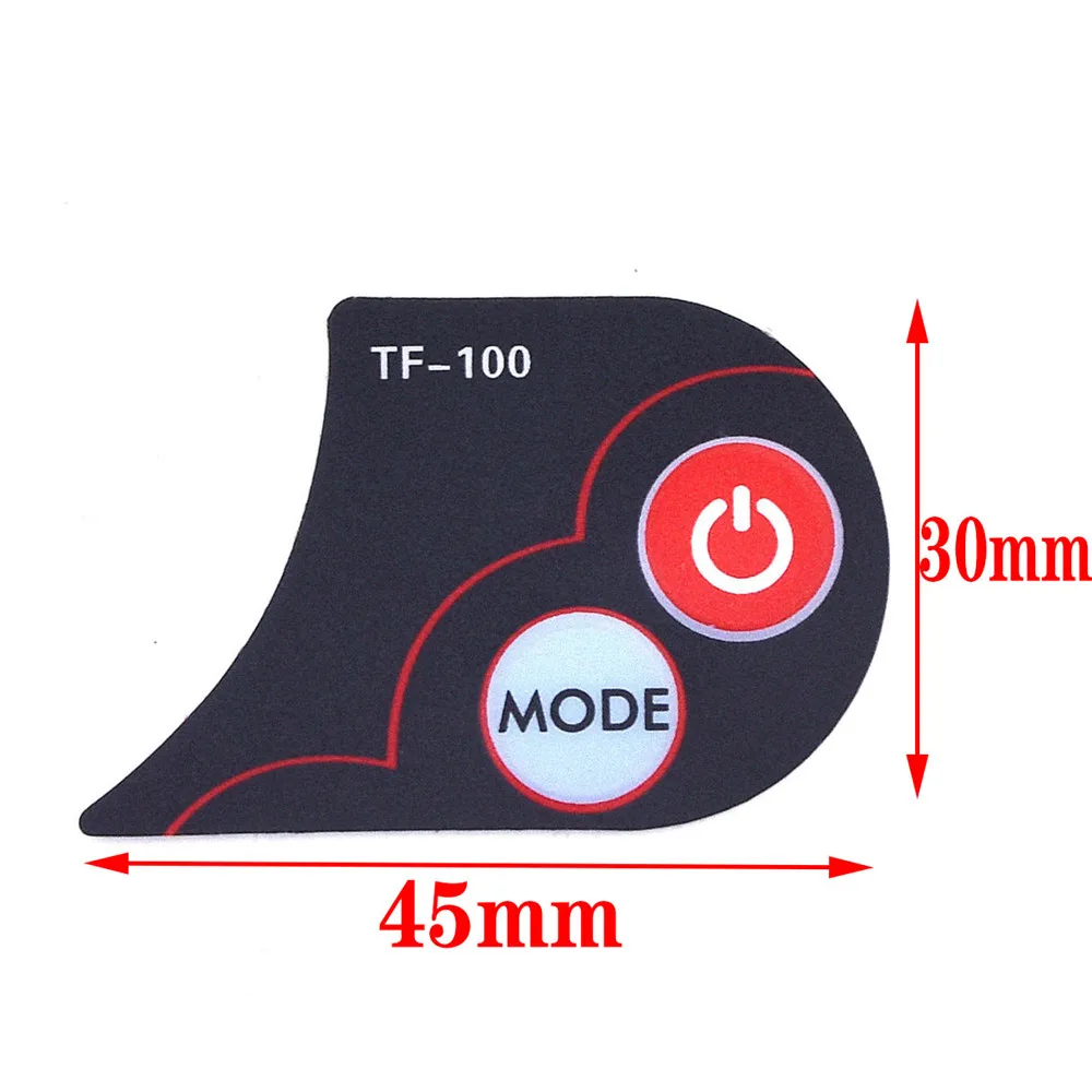 Electric Scooter TF-100 Display Stickers Stickers Speedometer Stickers for Kugoo M4 Electric Scooter Parts