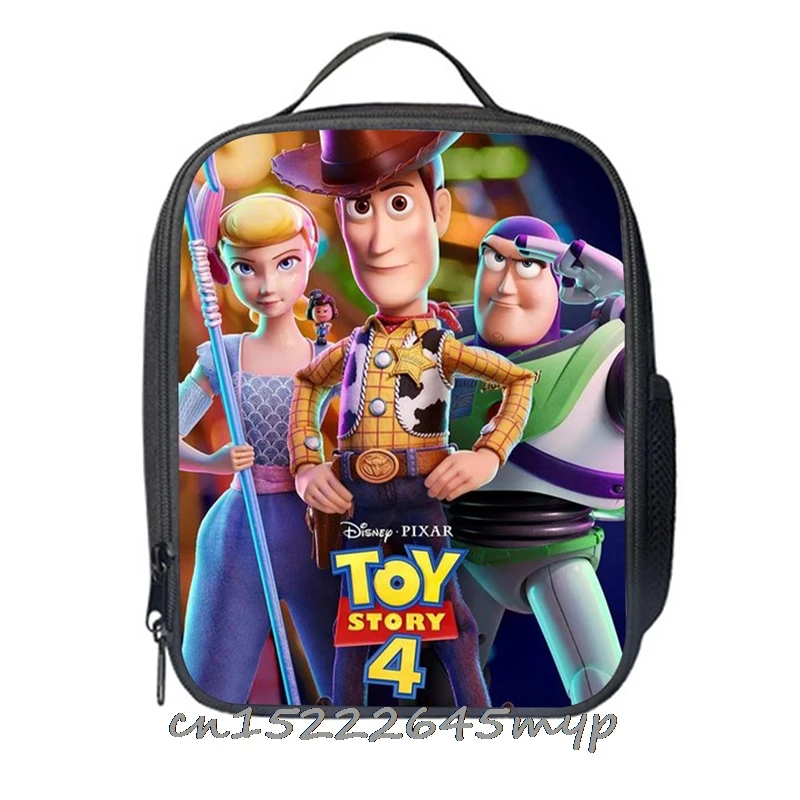 Keep Warm Toy 4 Story Lunch Bags for Women Kids Insulated Lunch Bag Thermal Bag Cooler Box Children School Lancheira Termica