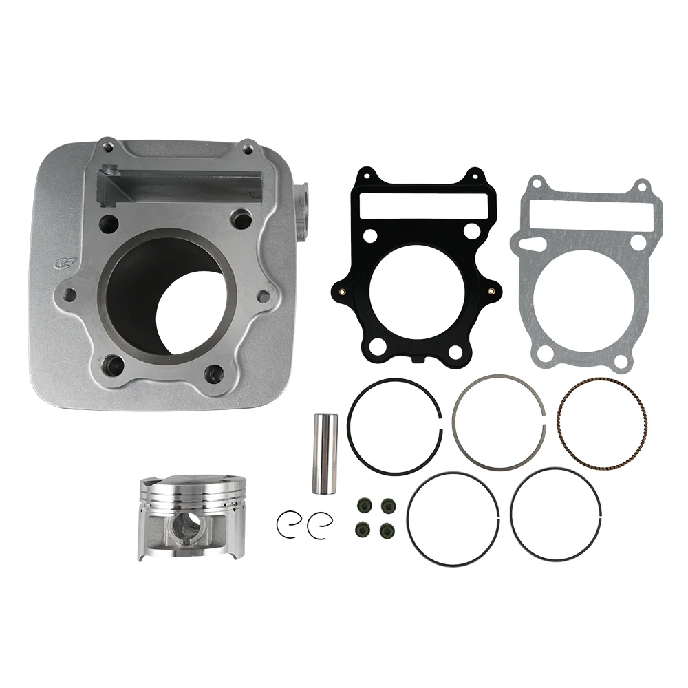 11210-38202 Cylinder Kit for Suzuki GN250 GN250E DR250S DR250 DF250 GZ250 LT250 Motorcycle 72mm Bore Cylinder w/ Piston Gaskets