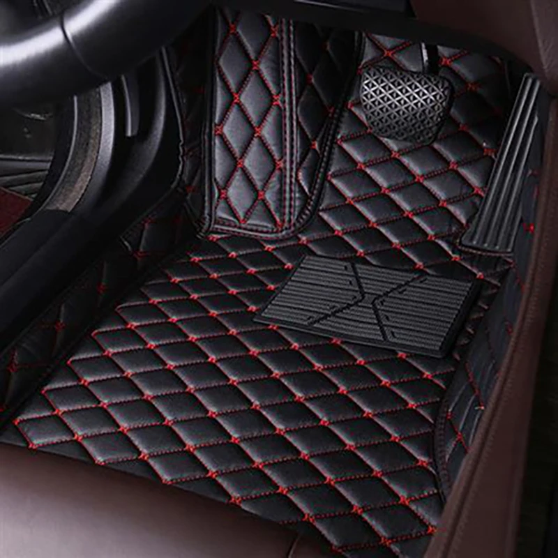 

For Hyundai Elantra Sonata Tucson Santafe IONIQ ACCENT H1 Kona I10 I20 Floor Mat Non Slip Protector Car Foot Pad Customize Cover