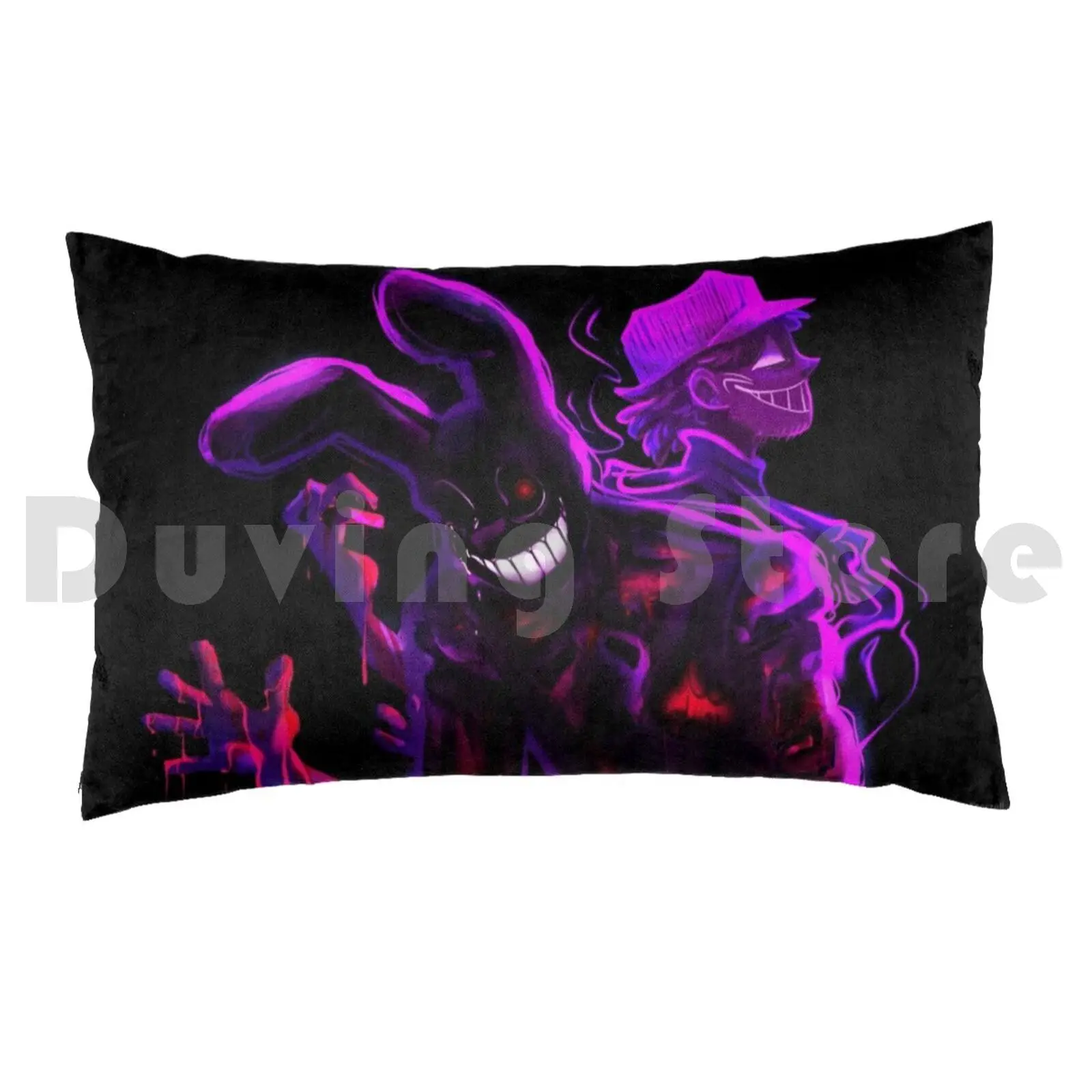 Fnaf Springtrap-There's Two Sides To Every Story Pillow Case Printed 50x75 Fnaf Five Nights At