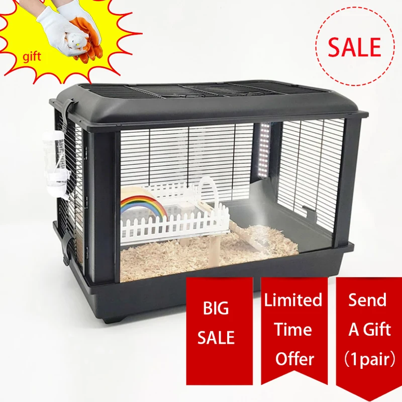 

Hamster Cage Small Pets Habitat Cave Guinea Pig Hedgehog House Hamster Nest Accessories Pet Supplies