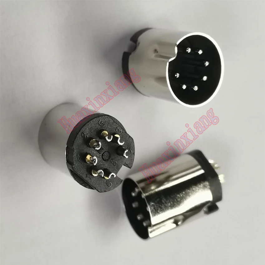 20PCS/Lot Big S DIN7/DIN Male Jack/Plug Connector 7P 7Pin