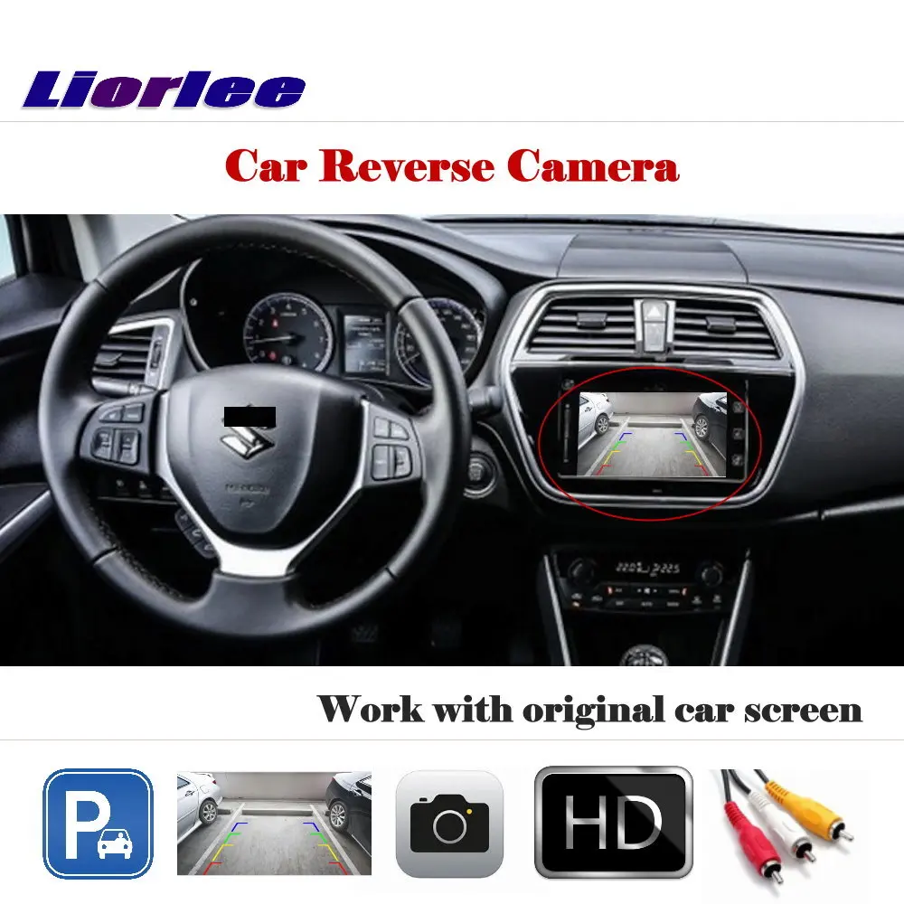 Original Car Screen Rearview Camera For Suzuki SX4 S-Cross Crossover 2013-2016 Auto Backup Rear Reversing Camera HD CCD CAM