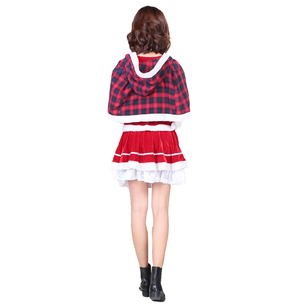 Brdwn Love live Womens Christmas Awaken Honoka Kousaka Kotori Minami Maki Nishikino Cosplay Costume Cape Suit