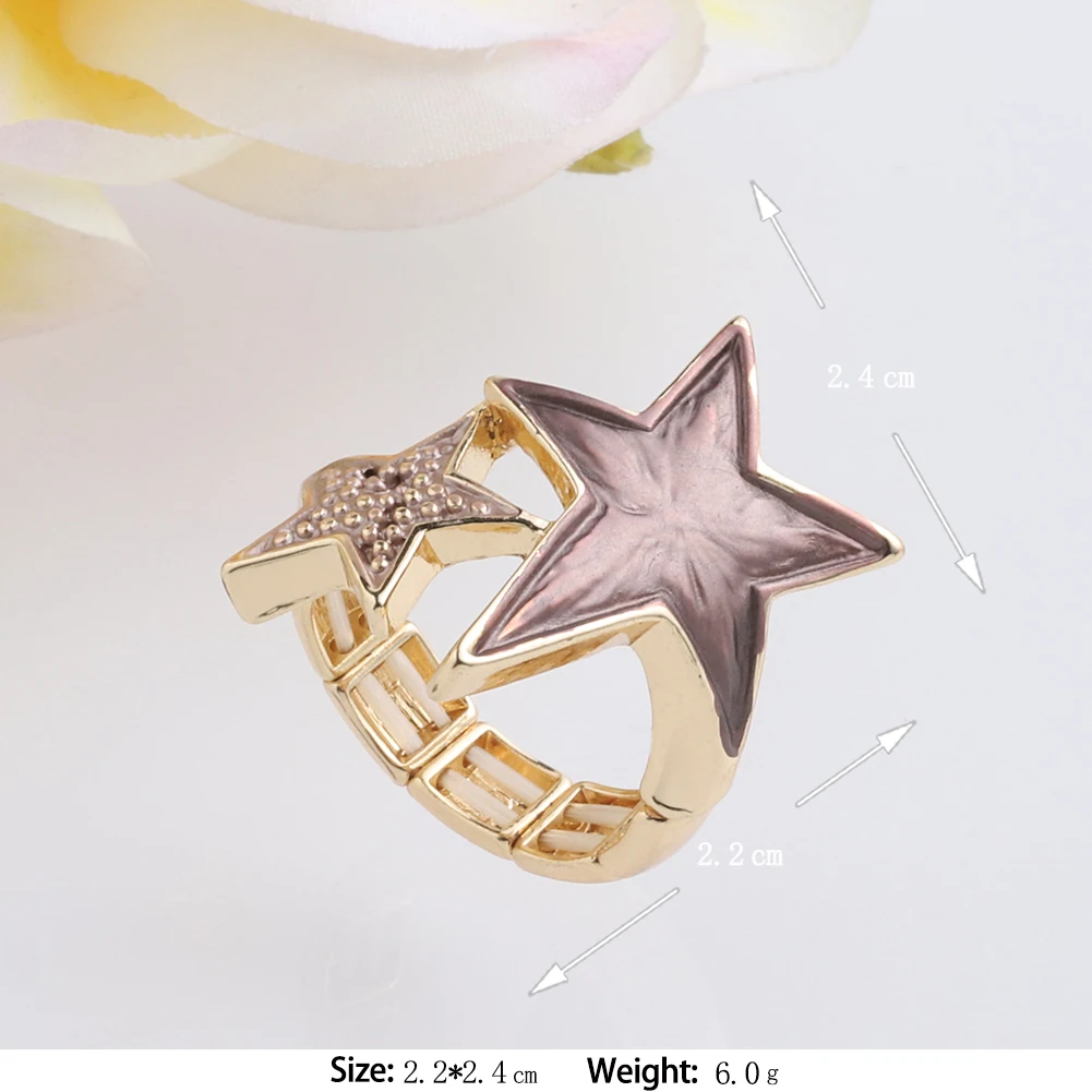 Sale MeiceM Enamel Geometric Ring Adjustable Metal Female Rings Aesthetic Accessories Fashion Jewelry Gifts Rings for Women 2022