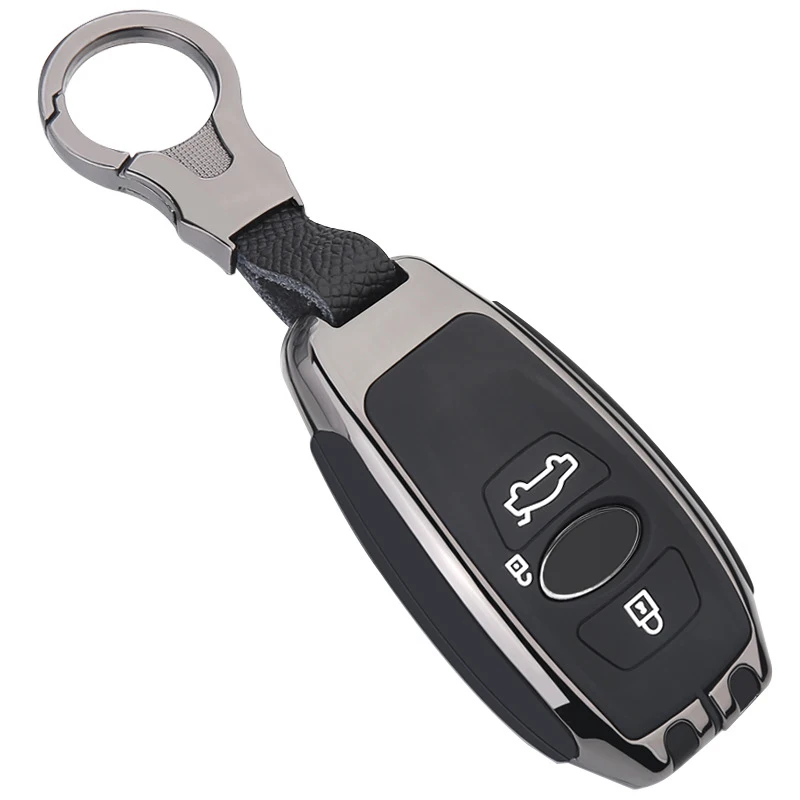Zinc Alloy Car Cover Remote Key Bag Fob Cover Case For Subaru Legacy XV Forester Outback Subaru BRZ Key Cover Keyless