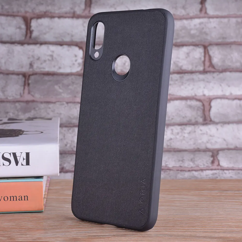 حافظة لهاتف شاومي ريدمي نوت 7 6 5 برو كوكيه فاخر من الجلد والنسيج ناعم من البولي يوريثان غطاء هاتف صلب لهاتف ريدمي نوت 7 6 5 برو