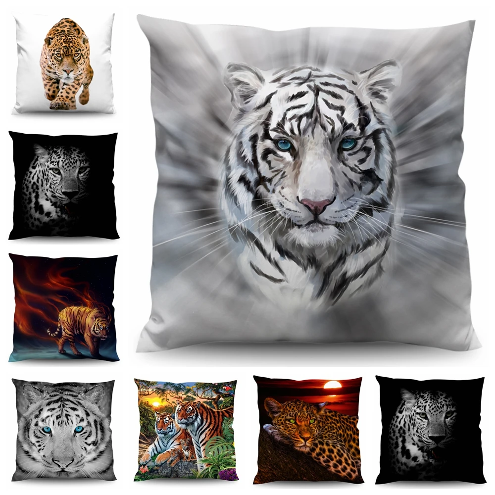 

Animal leopard Cushion Cover Decorative Pillowcase Throw Pillow Case Cushion Cover 3D Bedding 45x45 65x65 70x70 80x80