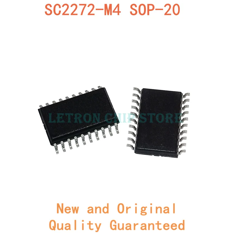 10PCS SC2272-M4 SOP-20 PT2272-M4S SC2272-M4S SOP20 7.2MM SOIC-20 SOIC20 SMD new and original IC Chipset