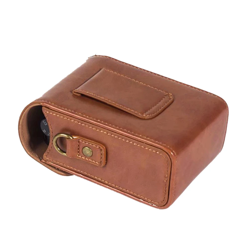 2021 torba na aparat PU skórzane etui etui do aparatów Canon Powershot G9x II G7x Mark II III SX740 SX730 SX720 SX710 SX620 SX610 SX610 SX600 HS