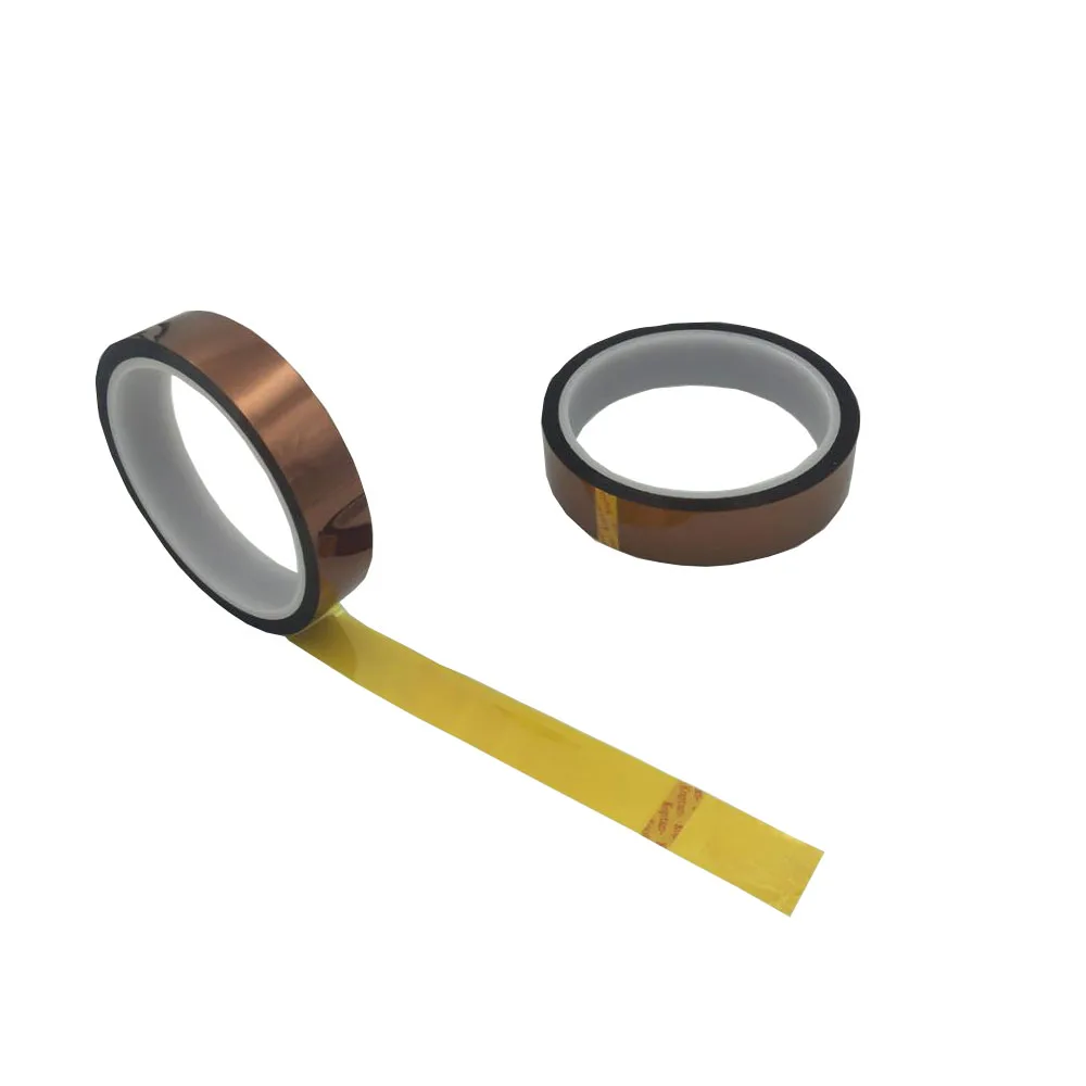 33M 3mm-12mm Polyimide High-Temperature Adhesive Tape for 3D Printing Thermal Insulation with Optimal Heat Resistance