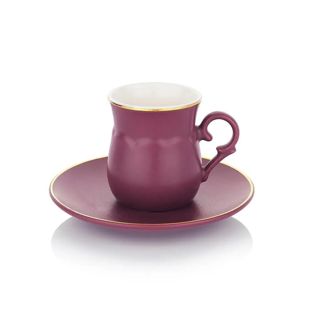 

DOLBOVI Schafer Viva 6 Personality 12 Piece coffee cup Pad Purple-Yellow 1S793-08002-ASO01 mug кружка coffee cup cup