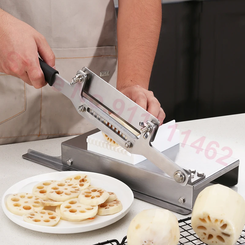 ใหม่สแตนเลสสตีลเครื่องตัดหยักเครื่องตัดแตงกวาหัวไชเท้าเครื่องตัดมันฝรั่งในครัวเรือน Commercial ตัดเครื่อง