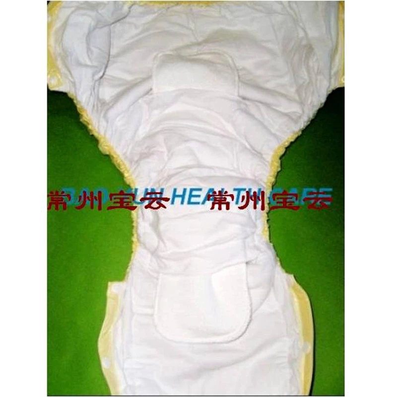 Free Shipping  FUUBUU2042-WHITE-XL  Adult Diaper/ incontinence pants/ diaper changing mat/Adult baby