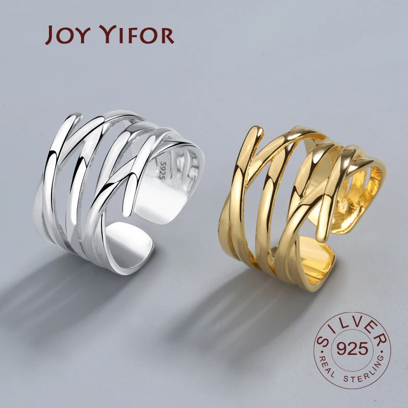 925 Sterling Silver Rings For Women Zircon Gold Ring Anillos Plata 925 Para Mujer Bagues Pour Femme Ringen Fine Jewelry