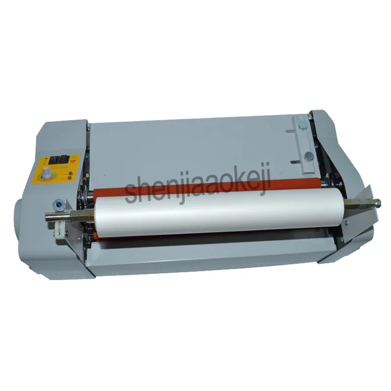 A3 paper laminating machine,cold roll laminator Four Rollers laminating machine worker card,office file laminator 110v / 220v