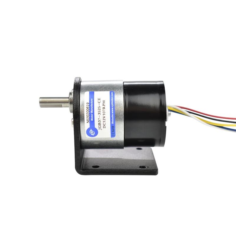 3525 Miniature DC Brushless Gear Motor Speed Control Motor Large Torque Reversible Motor 12V 24V DC Electric Motor Gift Bracket