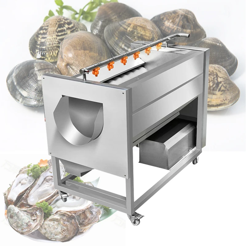 Commercial Electric Potato Cleaning Peeling Machine Stainless Steel Automatic Root Vegetables Washing Peeling Machine