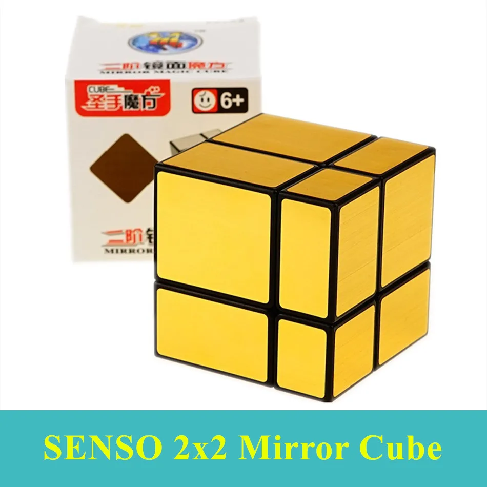 

Sengso 2x2x2 Magic Mirror Cube Shengshou 2x2 5,7 см Speed Mirror Magic Puzzle Cube